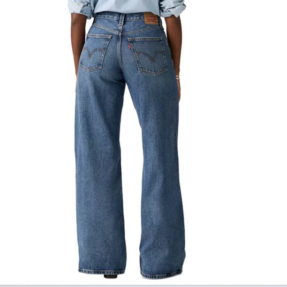 NWT Levi's Women's '94 Baggy Wide-Leg Relaxed-Fit Denim Jeans Size 31 (12) - Picture 13 of 13